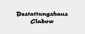 Bestattungshaus Cladow